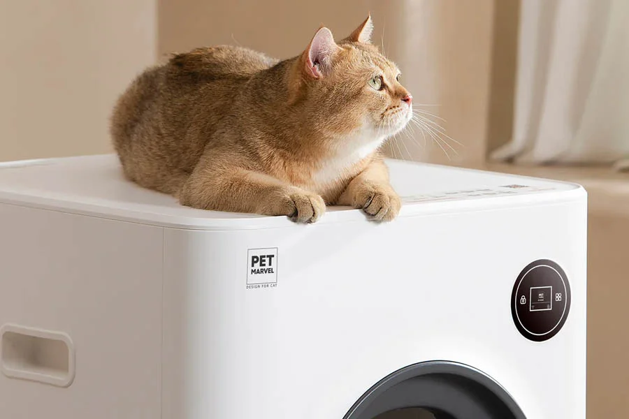 large self cleaning litter box