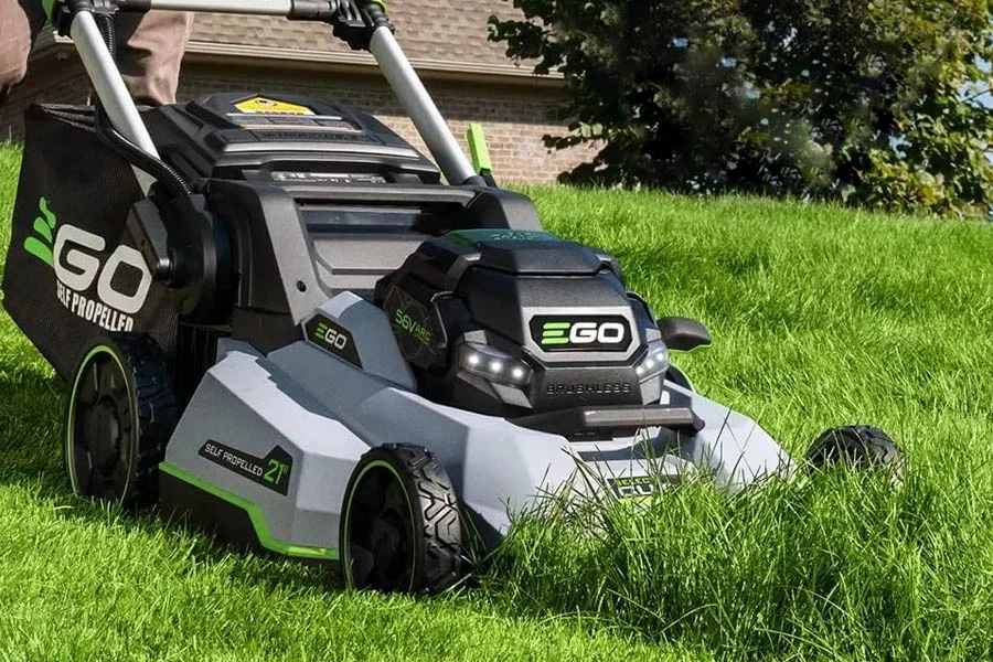 battery powered push lawn mower